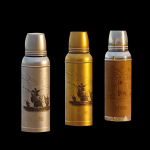 Thermos Retro Jūrinio Stiliaus Metinių Izoliuotas Butelis