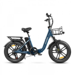 Samebike C05 PRO - Elektrinis dviratis - Variklis 250w - Baterija 36V 13Ah - Nuvažiuojamas atstumas 70KM - Maks. 25KM/H - Ratai 20 - Tamsiai mėlynas mėlyna