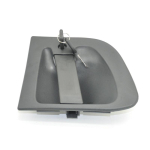 RENAULT TRUCKS Kerax Premium I&Scaron;ORINĖ DURŲ RANKENA NAUJA OE 5001858130R 5001858129L PAKEITIMAS 5001858130R gray