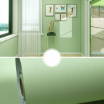 PVC vandeniui atsparus Macaron lipnus tapetas miegamojo svetainės atnaujinimo sienos lipdukas 20m