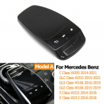 Automobilio konsolės pelės ra&scaron;ysenos jutiklinis kilimėlis jungiklio valdymo dangtelis Mercedes BENZ C E GLC GLS GLE S klasė W205 W253 W166 W222 W213
