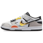 Nike Dunk Scrap Mighty Swooshers Vyri&scaron;ki sportbačiai Balti Juodi Didelės Pilkos spalvos DX6058-101 41
