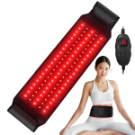 5 &scaron;viesos lygiai Infraraudonųjų spindulių &scaron;ildymo terapijos diržas Nugarai/Juosmeniui/Raumenims/Skausmui mal&scaron;inti 660nm ir 850nm LED diodai Raudonos &scaron;viesos terapijos prietaisas