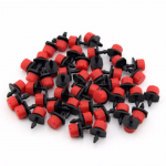 10/50/100 vnt / rinkinys Purk&scaron;tuvų sodo drėkinimo mikrofluidinio la&scaron;elinio laistymo antgalis Reguliuojama nuleidimo galvutė 50pcs