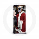 Coque pour Samsung Galaxy A6 2018 Mbapp&eacute; Foot Joyeux no&euml;l
