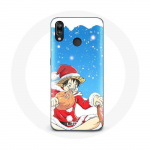 Coque pour Huawei P20 Lite Anime One Piece Luffy Le jour de No&euml;l 2023