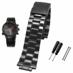 Tvirta nerūdijančio plieno laikrodžio apyrankė, skirta timex T2N720 T2N721 T2N739 TW2R55500 vyri&scaron;ka apyrankė 24*16mm laikrodžio apyrankė, metalinė 24mm