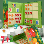 Vaikams matematika Aritmetiniai magnetiniai lipdukai Skaitmeninis skaidymas aritmetinis Montessori žaidimai Kūdikių ankstyvojo mokymosi žaislai