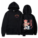 &bdquo;Ryoumen Sukuna Anime&ldquo; su grafine spauda su gobtuvu &bdquo;Jujutsu Kaisen&ldquo; vyri&scaron;ki moteri&scaron;ki megztiniai didesnio dydžio &bdquo;Harajuku&ldquo; unisex megztinis L