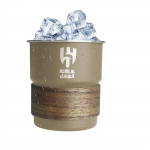 300 ml kavos puodelis su Saudo Arabijos nacionalinio emblemos logotipu, nerūdijančio plieno vandens puodelis, lauko kempingui, alaus puodelis su &scaron;iaudeliu ir dangteliu, dovanai 300ML kava