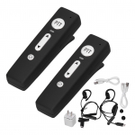 A01 Bluetooth Mini Racijos su Ausine Itin lengvos Belaidės 5.0 Walky Talky su Mikrofonu