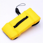 Nardymo plūduras rie&scaron;o dirželis Nardymo rie&scaron;o dirželis GoPro Hero 13 12 11 10 9 SJCAM AKASO EKEN DJI Insta360 veiksmo kamerai geltona