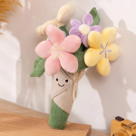 Miela gėlės pliu&scaron;inė puok&scaron;tė lėlė kawaii pliu&scaron;iniai žaislai mergaitei Valentino dienos dekoracija gimtadienio vaikų Kalėdų dovana