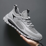 Tinkliniai pralaidūs sportbačiai Madingi lengvi, mink&scaron;tu padu bėgimo bateliai Viengubo tinklelio pralaidūs, tu&scaron;čiaviduriai vyri&scaron;ki batai žemai skraidantys austi sandalai 45
