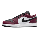 Air Jordan 1 Low SE GS Tamsiai burokėlių spalvos vaiki&scaron;ki sportbačiai Raudoni Roma-žali Balta DM0589-635 36