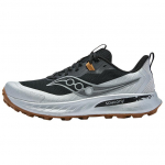 Saucony Peregrine 15 Patogūs Universalūs Patvarūs Žemi Bėgimo Bateliai Vyri&scaron;kas sportbačio tipas Juodi S20990-551 45