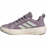 Adidas Terrex Boat C Patogūs Neslystantys Patvarūs Žemi Lauko Batai Vaikų Batai Violetiniai Žali JS0732 28