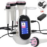4 viename veido priežiūros 40K kavitacijos lipo liekninantis ultragarsinis liposukcijos kavitacijos aparatas odos stangrinimui, liftingui, grožio prietaisas UK Plug