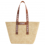 Loewe sulankstoma pirkinių rankinė Natūrali/Ruda Moteri&scaron;ka Tote krep&scaron;ys B507X23X04-2435 Basic Set (Bag+Dust Bag)