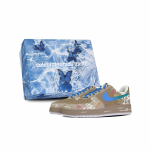 Nike Air Force 1 Amortizacija Lengvi Kvėpuojantys Žemi Kateboardo Batai Vyri&scaron;ki Mėlyni Pilki FJ4146-119(Team188-S-BOX) 40