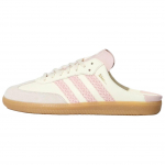 Adidas Originals Samba Mules Patogiai priglundančios uždaros pir&scaron;tų &scaron;lepetės Moteri&scaron;kos &scaron;lepetės &Scaron;viesiai rožinės HP5052 39⅓ white