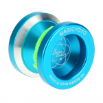 Profesionalus Magic Yoyo N8 aliuminio lydinio metalo Yoyo 8 rutulinis KK guolis su besisukančia styga mėlyna