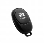 FONKEN belaidis &bdquo;Bluetooth&ldquo; telefono &bdquo;selfie Stick&ldquo; užraktas Laikmatis, laikmatis, kameros atleidimo nuotolinio valdymo pultas, skirtas &bdquo;iOS Android&ldquo; juoda