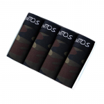 BONITOS 4vnt Medvilninės vyri&scaron;kos apatinės kelnaitės Spausdinti boksai vyrams Seksualūs vyri&scaron;ki apatiniai kamufliažas