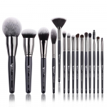 BEILI 25/15 vnt Profesionalus makiažo &scaron;epetėlių rinkinys Premium Synthetic Kabuki Foundation veido pudra, skaistalai korektoriai akių &scaron;e&scaron;ėlių makiažo &scaron;epetėlių rinkinys