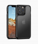 skirtas iPhone 13 11 12 Pro XS Max X XS XR SE 2021 dėklas su anglies pluo&scaron;to ra&scaron;tu, apsaugančiu nuo prakaito ir pir&scaron;tų atspaudų atsparumo smūgiams For iPhone X/XS mėlyna