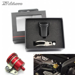 Universal Motorcycle Accessories Brake Fluid Reservoir Clutch Tank Oil Cup For Kawasaki Z800 Z750 Z1000 er6n 300 Z 800