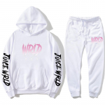 J UICEWrld Hoodie Kostiumas Megztinis + bėgimo kelnės Juice Wrld Juice Wrld Juicewrld Trap Rap Tomography Juice World S