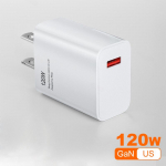 120 W itin greito įkrovimo USB įkroviklis skirtas Xiaomi Mi Civi 11t 12t 13 Pro Redmi Note 12 Pro A1 A2 Poco X5 F4 GT Type C įkrovimo laidas US 120W Charger balta