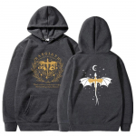&bdquo;Fourth Wing&ldquo; dvipusiai megztiniai &bdquo;Basgiath War College&ldquo; gobtuvas Unisex megztiniai su gobtuvu &bdquo;Bookish&ldquo; gobtuvas ilgomis rankovėmis megztiniai vir&scaron;us M