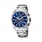 FESTINA Sportinis chronografas nerūdijančio plieno mėlynas kvarcinis ciferblatas F20463-2 100M vyri&scaron;kas laikrodis