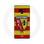 Coque Samsung Galaxy Note 9 rcl lens original jaune et rouge geltona