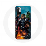 Coque pour Xiaomi Redmi Note 10 5G Avengers film de super h&eacute;ros