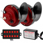 2 vnt 12 Sounds(Button Type) raudona