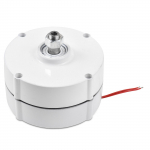 300 W trifazis generatorius nuolatinio magneto generatorius 750 aps./min. 12 V didelės spartos retųjų žemių NdFeB With Controller balta