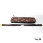Juodmedžio kinų tradicinė Dizi medinė fleita, rankų darbo profesionalūs muzikos instrumentai