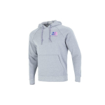 Under Armour Elevated Terry Hoodie su spalvotu raidžių spaudiniu Vyri&scaron;ki džemperiai su gobtuvu Pilka 1373844-035 L