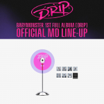 BABYMONSTER DRIP koncepcinis nuotaikos lemputė