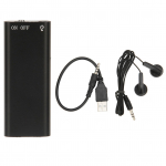 Diktofonas HD Triuk&scaron;mo Mažinimas Balsu Aktyvuojamas USB Įkrovimas Mini Garso Įra&scaron;ymo Įrenginys Susitikimams