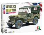 Vieta Italeri Amerikieti&scaron;kas toninis sunkvežimis 80-mečio plastikinis modelis IT3635 1/24 1/4 4&times;4 (kovinė ma&scaron;ina) gray