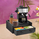 Kavos kapsulių laikymo dėžutė kaimi&scaron;kos virtuvės stiliui