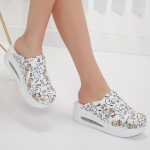 Moteri&scaron;kos ortopedinės klumpės, medicininiai sabo batai, neslystantys &scaron;lepetės, slaugytoja, gydytojas, aku&scaron;erė 37