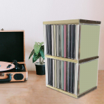 Stalinis vinilinių plok&scaron;telių laikiklis, Albumų eksponavimo stovas, Vizualizuoti, LP laikiklis, Stalinis organizatorius skirtas