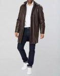Trench Coat Tikra Oda Avies Oda Ruda Helovinas Formalus Stilingas Atsitiktinis Vyrai S ruda