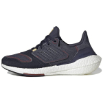 adidas UltraBoost 22 Shadow Navy Unisex sportbačiai Mėlyni Ry&scaron;kiai Raudoni GX9146 40⅔