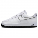 Nike Air Force 1 07 White Black Outline vyri&scaron;ki sportbačiai DV0788-103 42.5